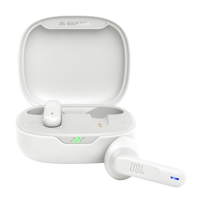 JBL WAVE FLEX ワイヤレスイヤホン　白 JBL Wave Flex | True wireless earbuds